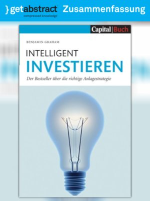 cover image of Intelligent investieren (Zusammenfassung)